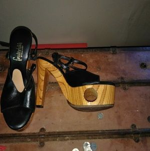 Fredericks of Hollywood platform heels